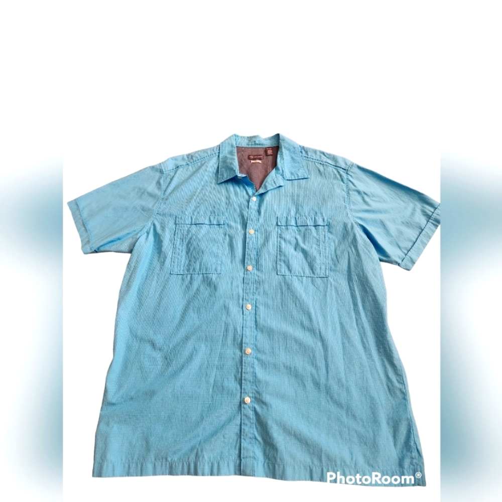 Mens Van Heusen Casual Shirt Classic Fit XL Extra Large Like New